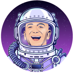Jeff in Space logo